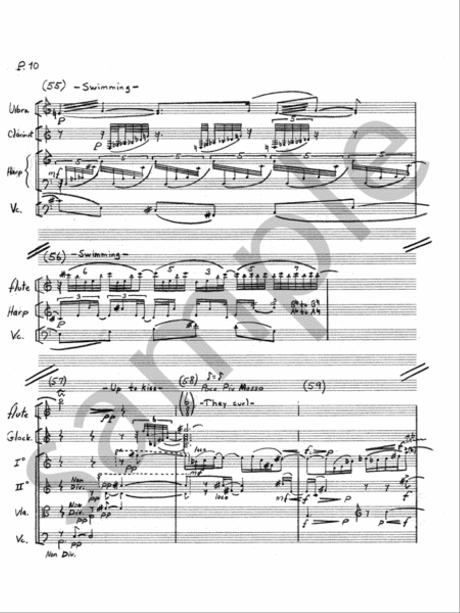 Sea Shadows Sea Shadows Orchestra scores gallery preview page 11