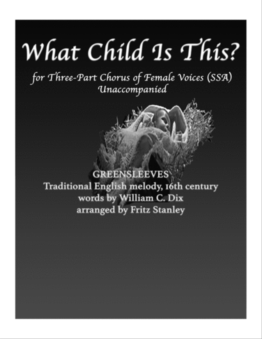 What Child Is This? - SSA A Cappella SSA scores gallery preview page 1