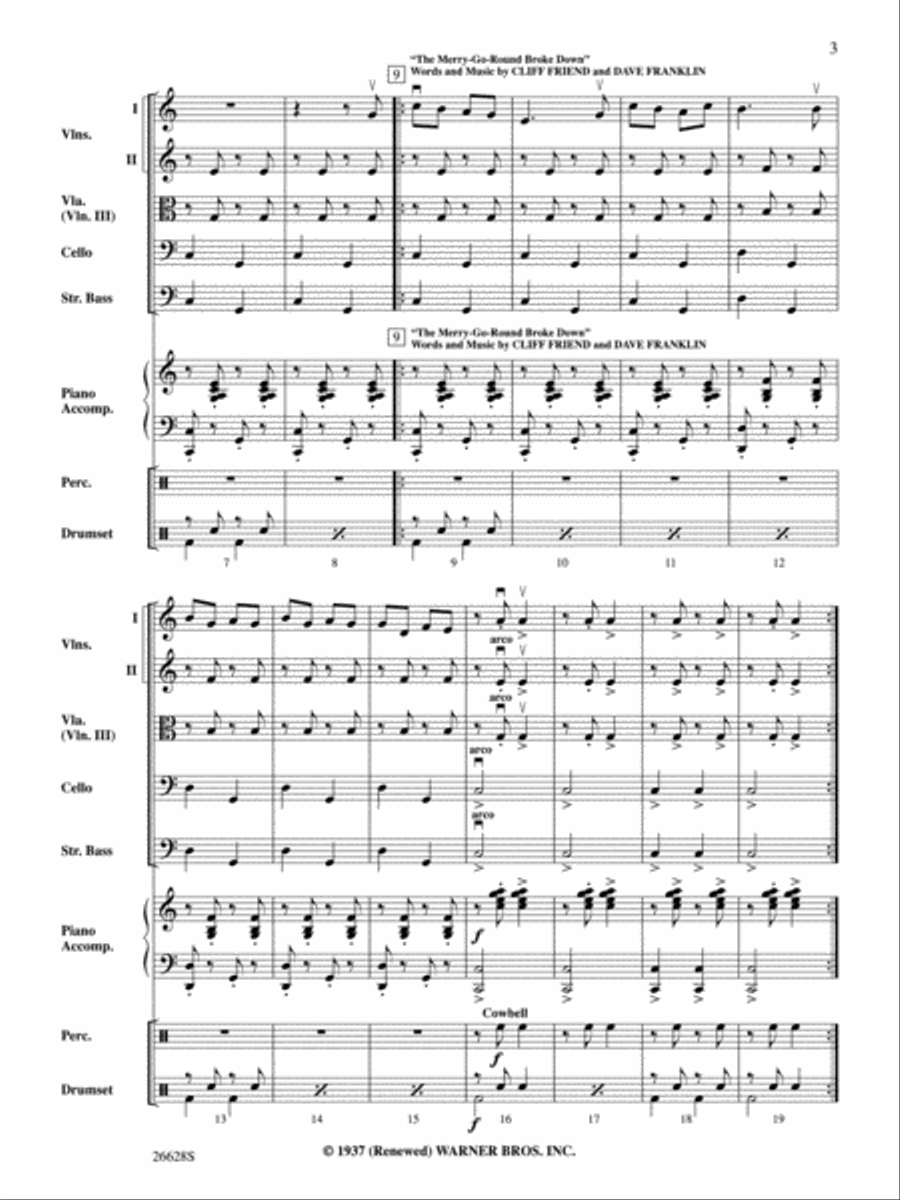 Looney Tunes String Orchestra scores gallery preview page 3