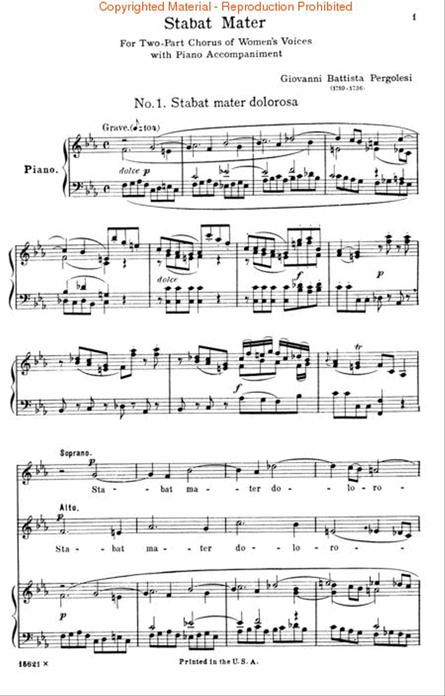 Stabat Mater SA scores gallery preview page 3