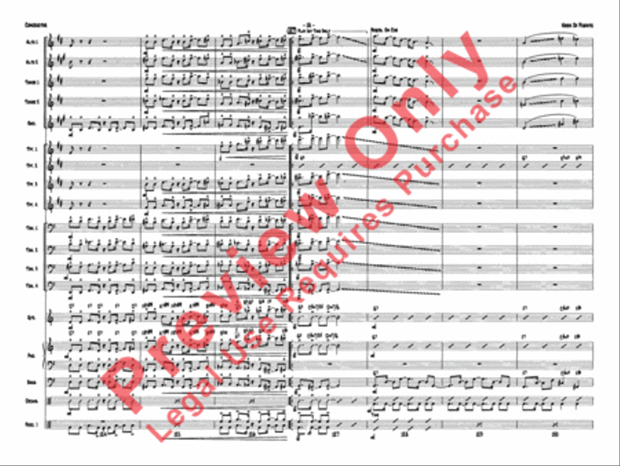 Horn of Puente Jazz Ensemble scores gallery preview page 21