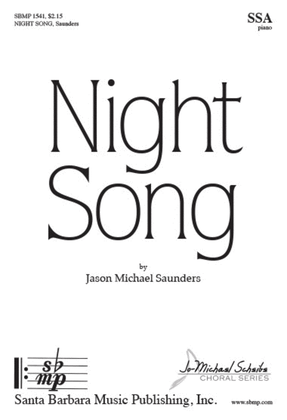 Book cover for Night Song - SSA Octavo