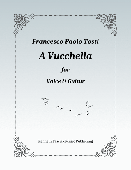 A Vucchella (for Voice and Guitar) image number null