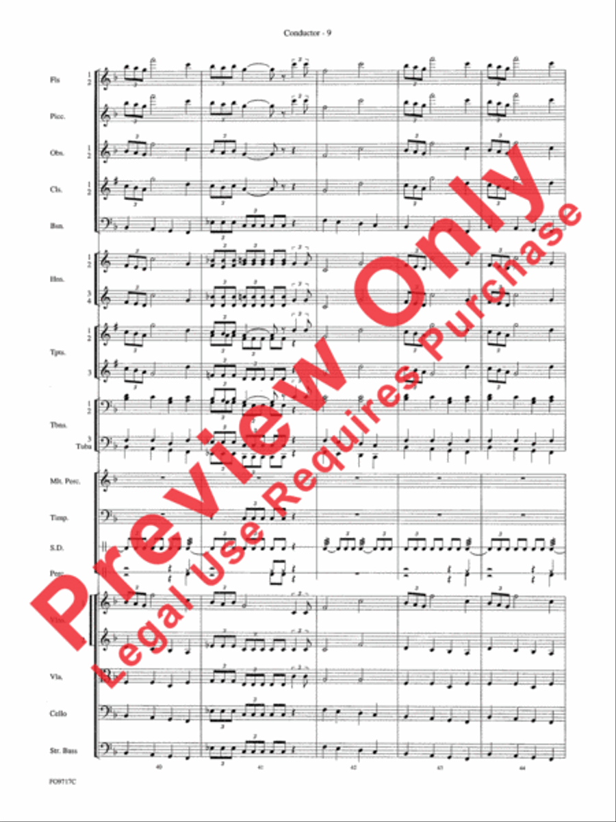 Star Wars (Main Theme) Star Wars (Main Theme) Full Orchestra scores gallery preview page 23