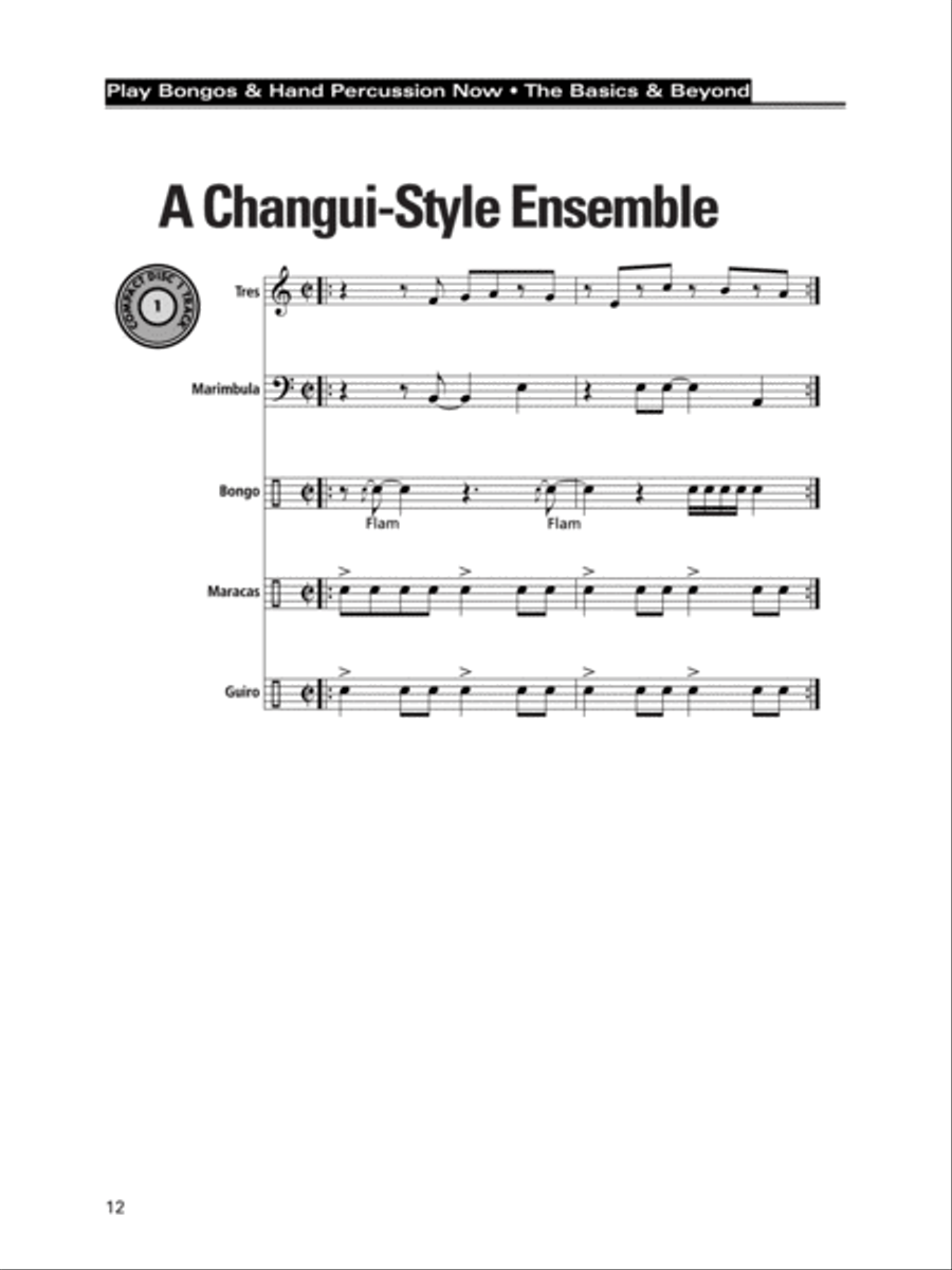 Play Bongos & Hand Percussion Now Percussion scores gallery preview page 4