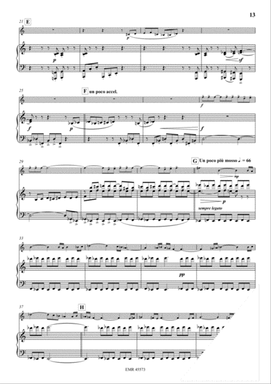 Konzert Op. 42 Euphonium scores gallery preview page 8