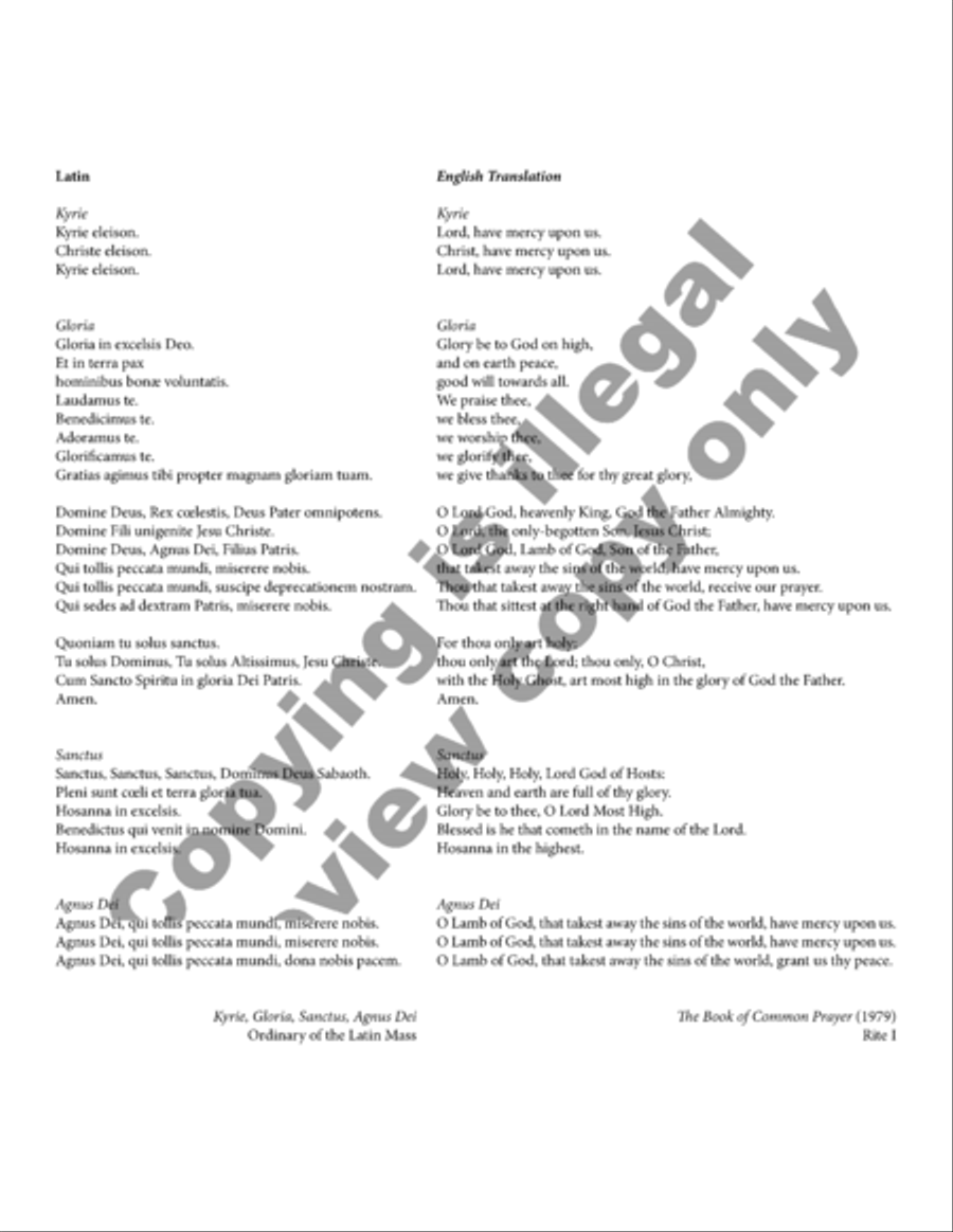 Missa in dulci jubilo (Choral Score) 4-Part scores gallery preview page 2