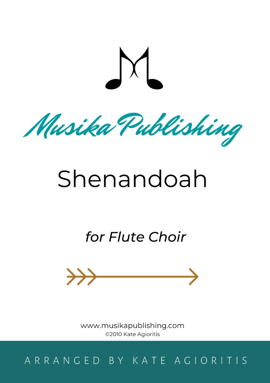 Shenandoah - for Flute Choir image number null