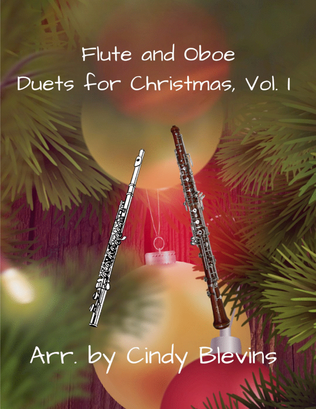 Book cover for Flute and Oboe for Christmas, Vol. I
