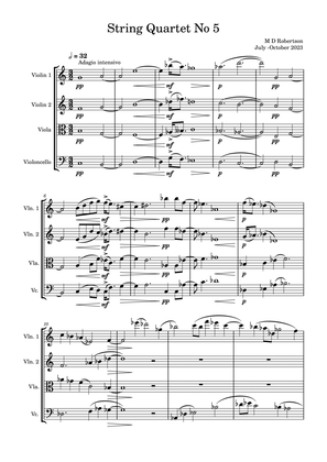 String Quartet No 5
