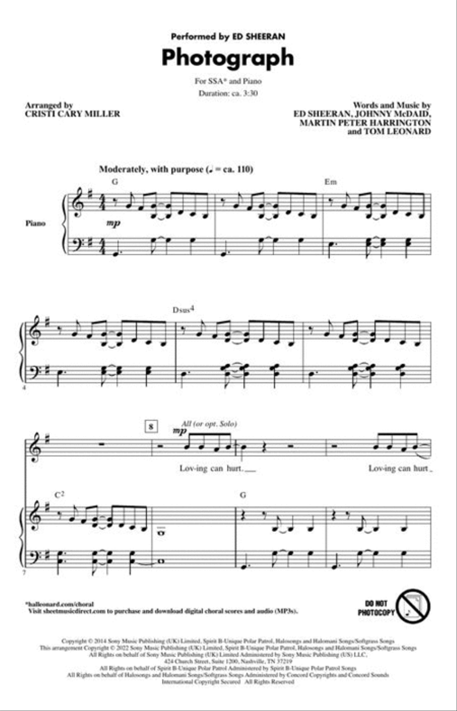 Photograph SSA scores gallery preview page 4