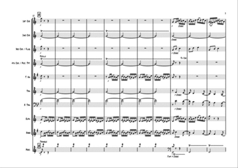Dance of the Tumblers Brass Ensemble scores gallery preview page 4