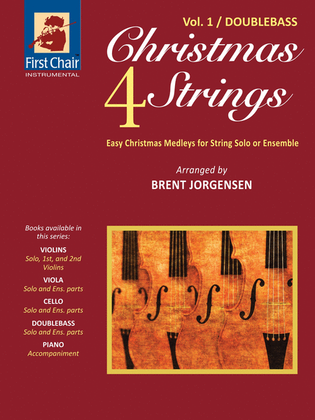 Book cover for Christmas 4 Strings - Vol.1 - Double Bass