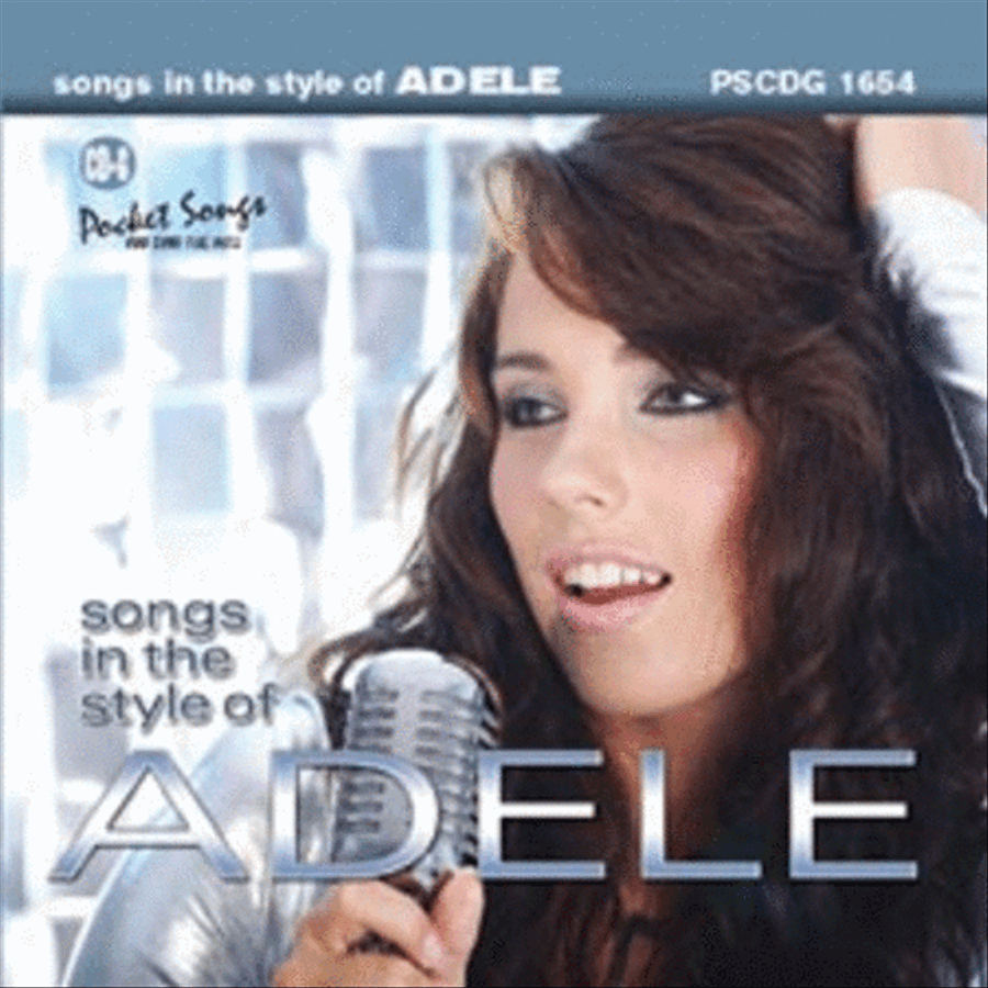 Sing The Hits Adele CDg