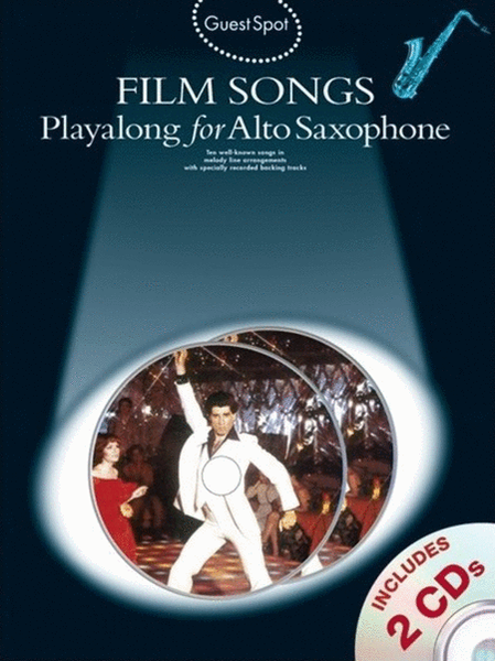 Guest Spot Film Songs Alto Sax Book/CD