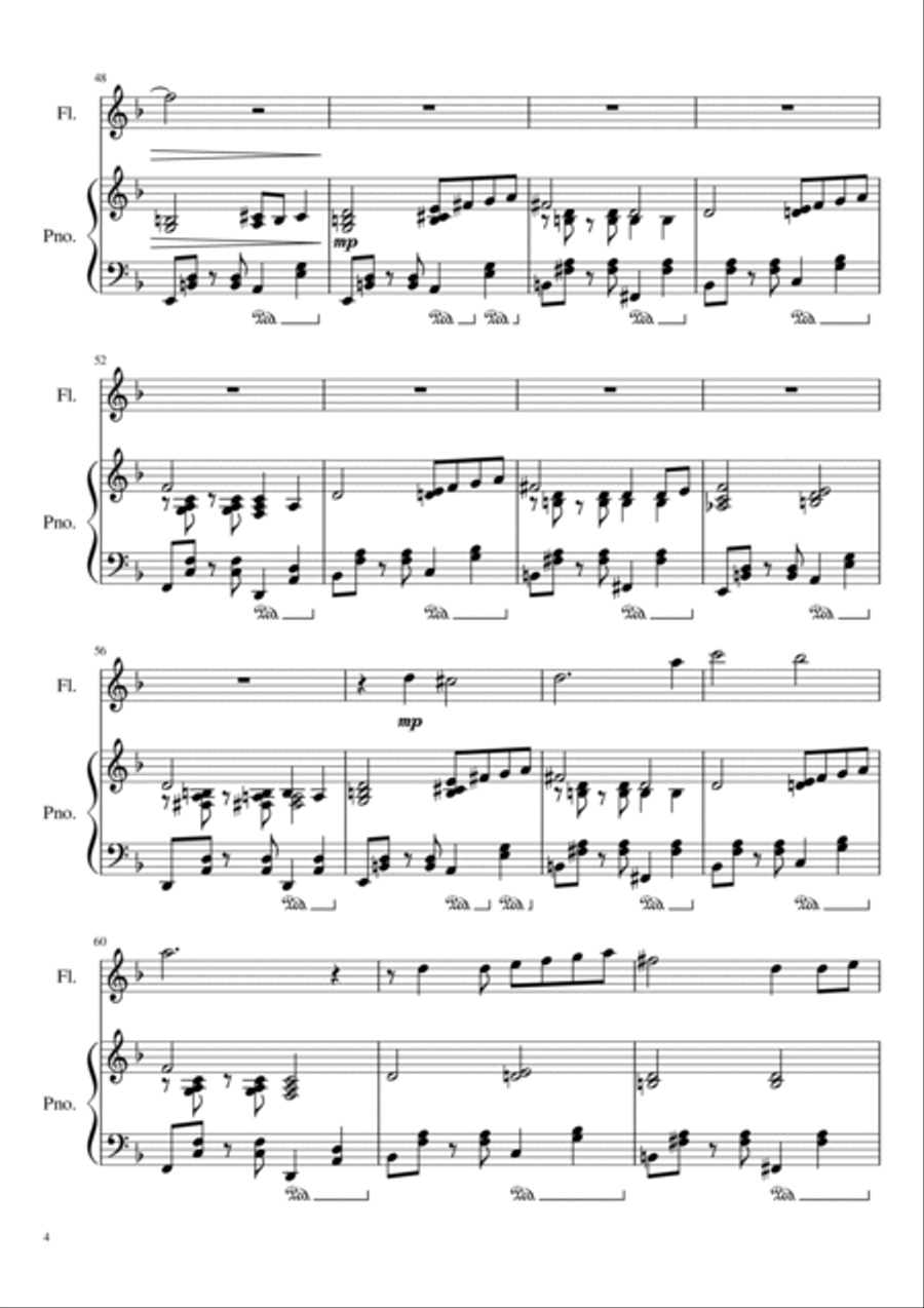 Newton Park Experience Newton Park Experience Flute Solo scores gallery preview page 4