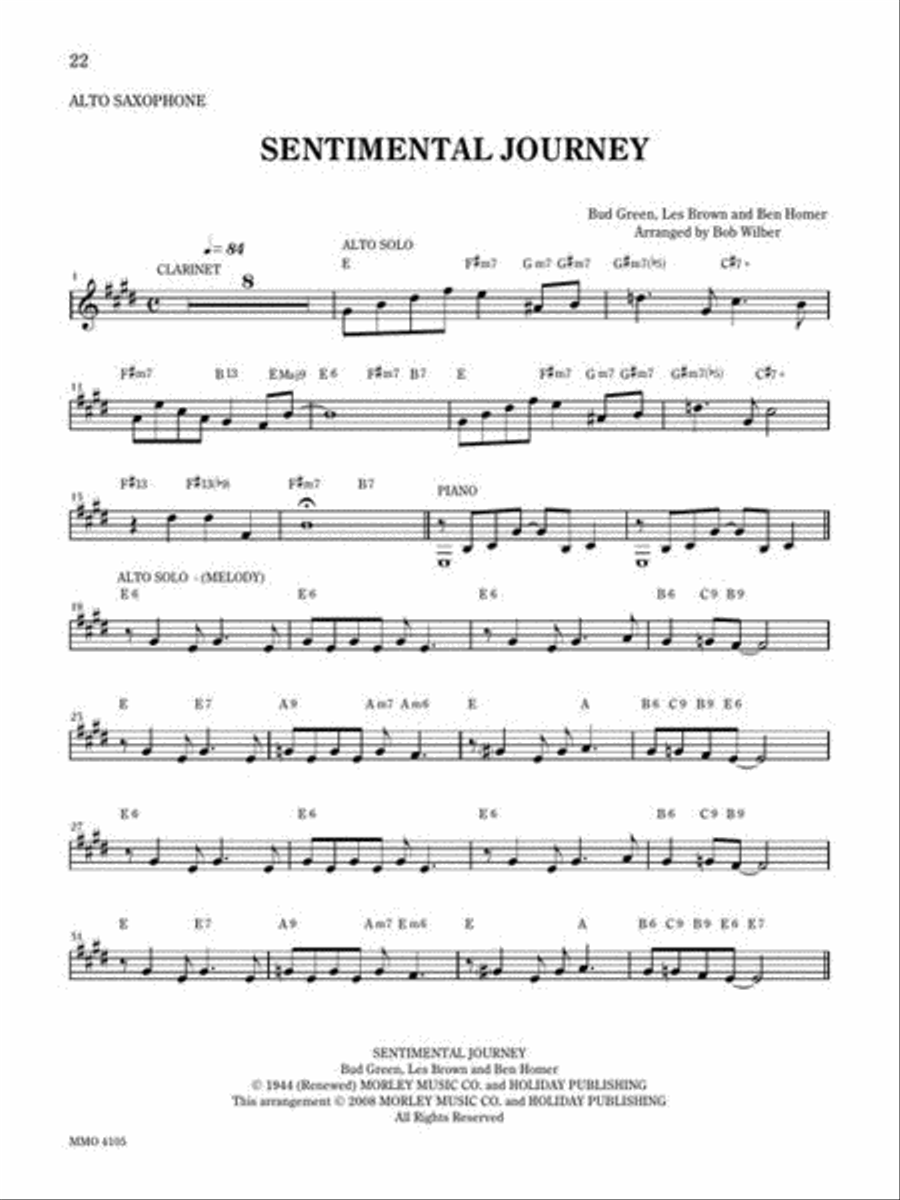 Play Ballads with a Band Alto Saxophone scores gallery preview page 6
