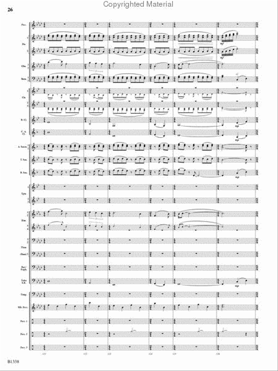 Rock Springs Saga Rock Springs Saga Concert Band scores gallery preview page 24