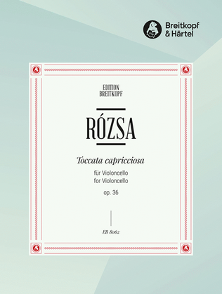 Book cover for Toccata capricciosa Op. 36