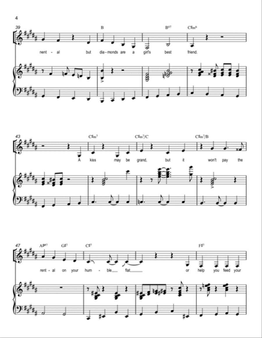 The Sparkling Diamond Choir scores gallery preview page 4