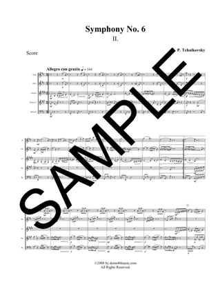 Symphony No. 6 - 2nd Movement for Woodwind Quintet