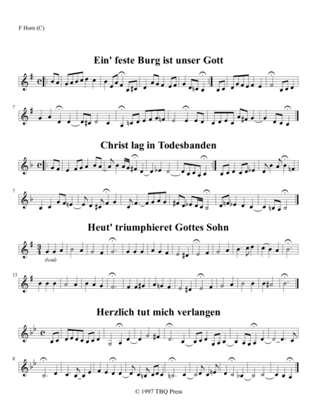 Four Chorales