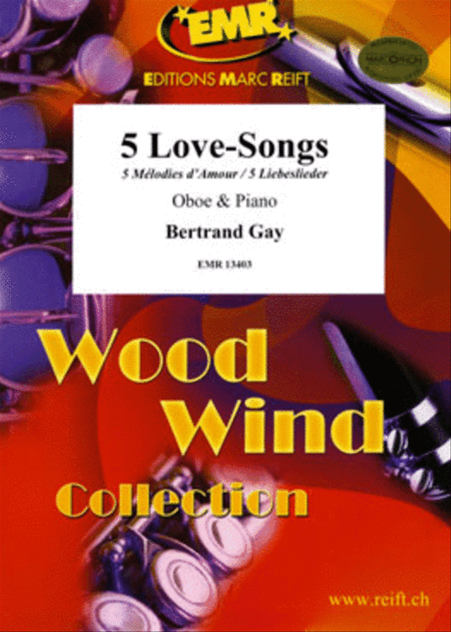 5 Love-Songs 5 Love-Songs Piano Accompaniment scores gallery preview page 1