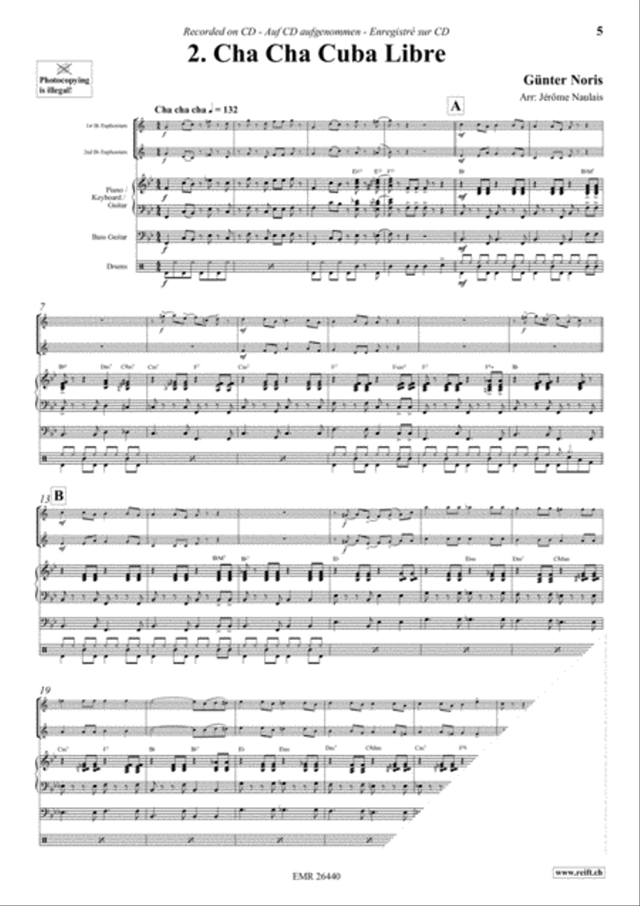 Let's Dance Volume 1 Let's Dance Volume 1 Euphonium Duet scores gallery preview page 4