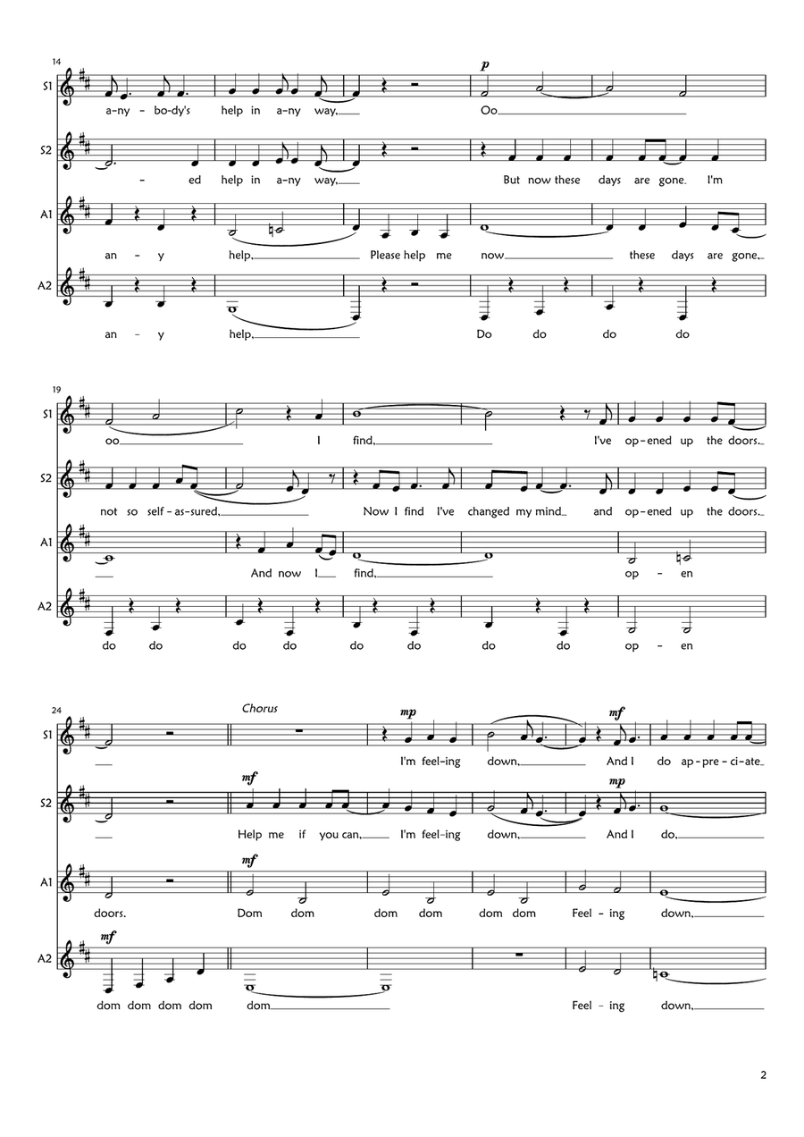 Help! SSAA scores gallery preview page 2