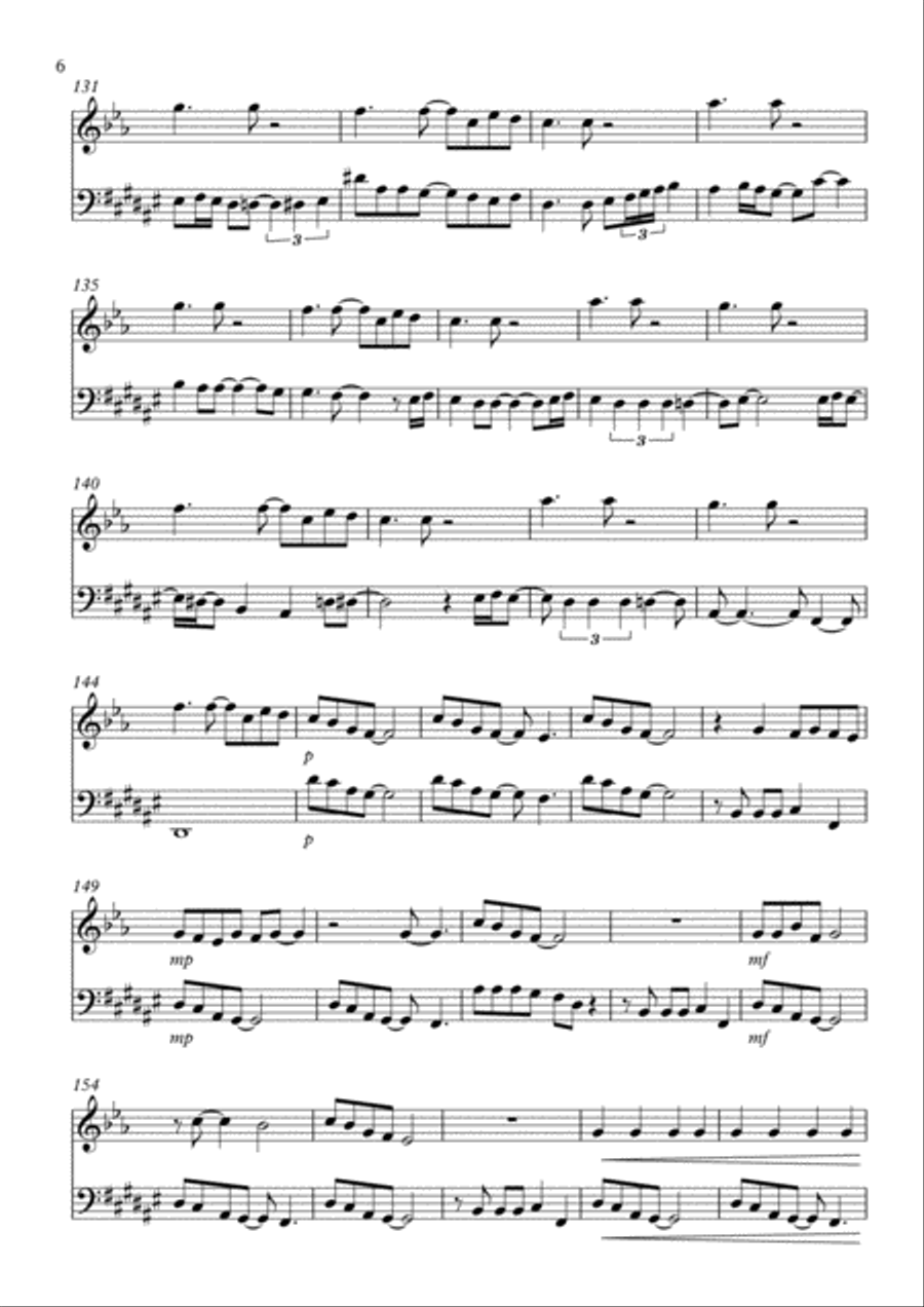 Sweet Child O' Mine Sweet Child O' Mine Alto Saxophone scores gallery preview page 6