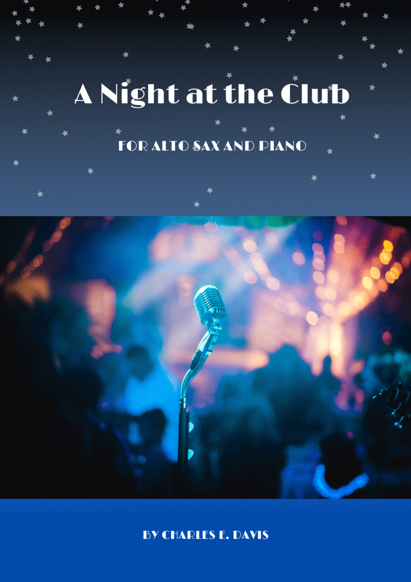 A Night At The Club - Alto Sax and Piano image number null