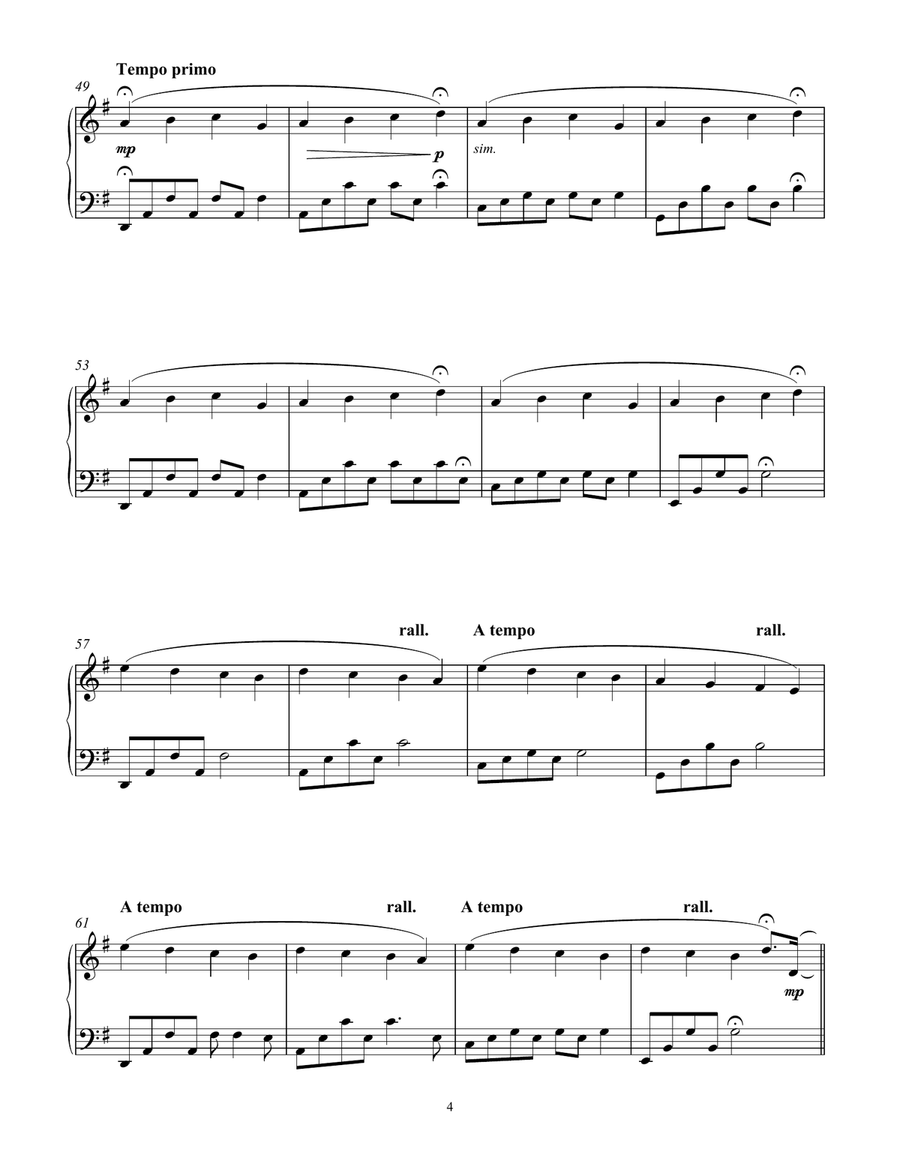 Ascent (from Seven Days Walking: Day 1) Piano Solo scores gallery preview page 4