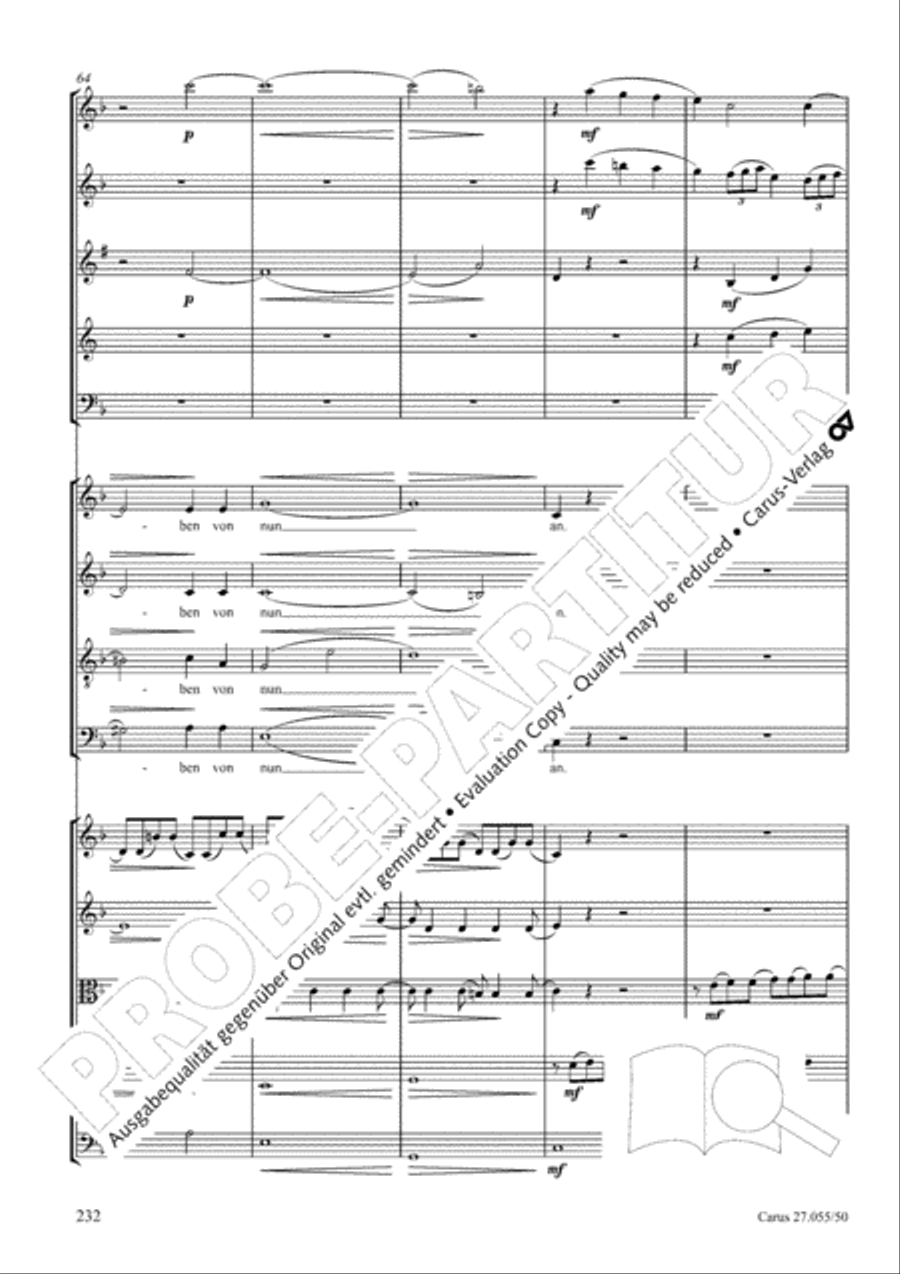 Ein Deutsches Requiem (German Requiem) 4-Part scores gallery preview page 239