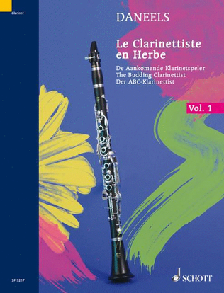 Book cover for The Budding Clarinettist