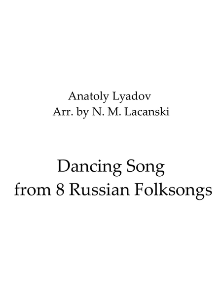 Dancing Song from 8 Russian Folksongs image number null