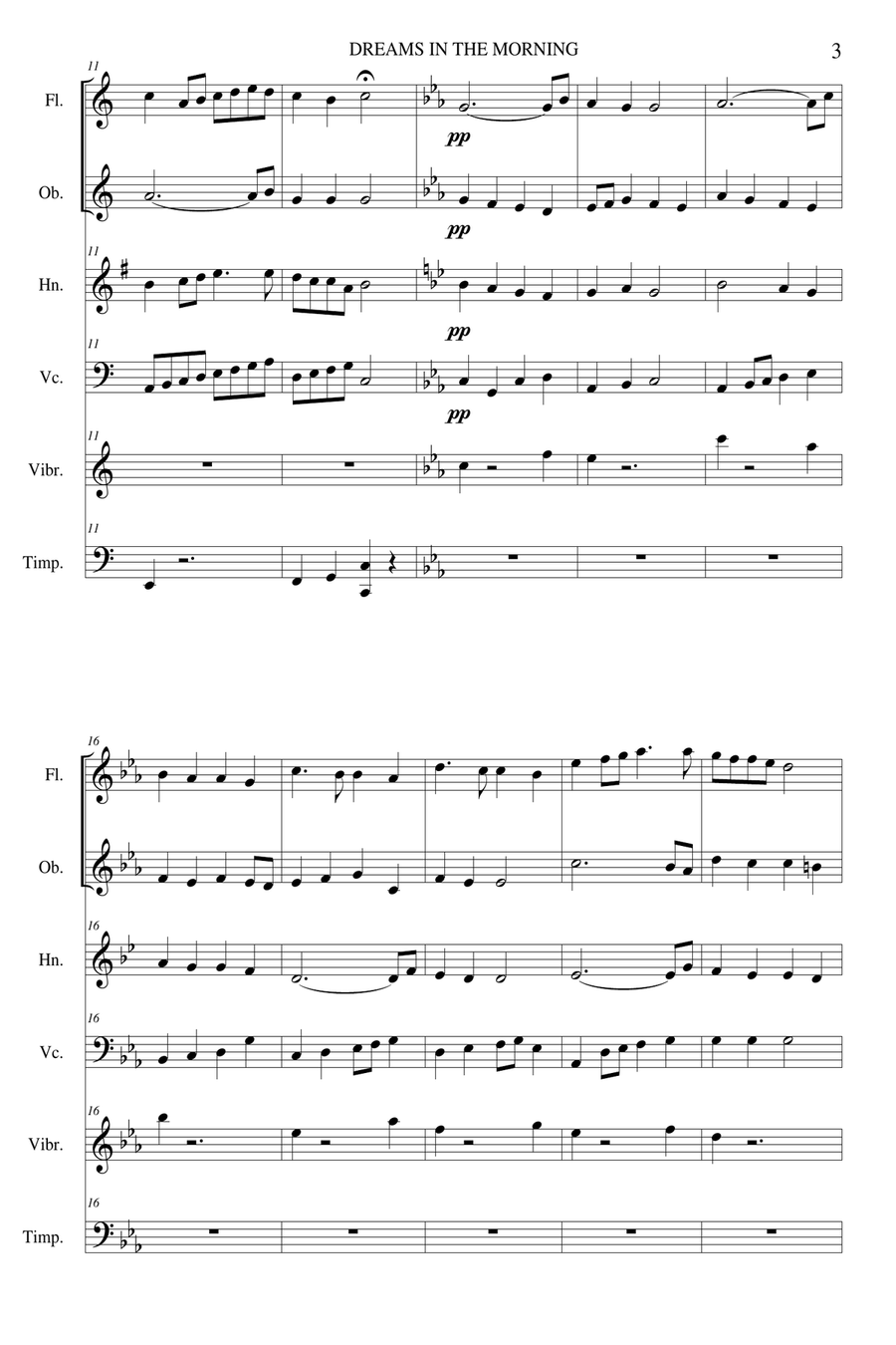 DREAMS IN THE MORNING - From 