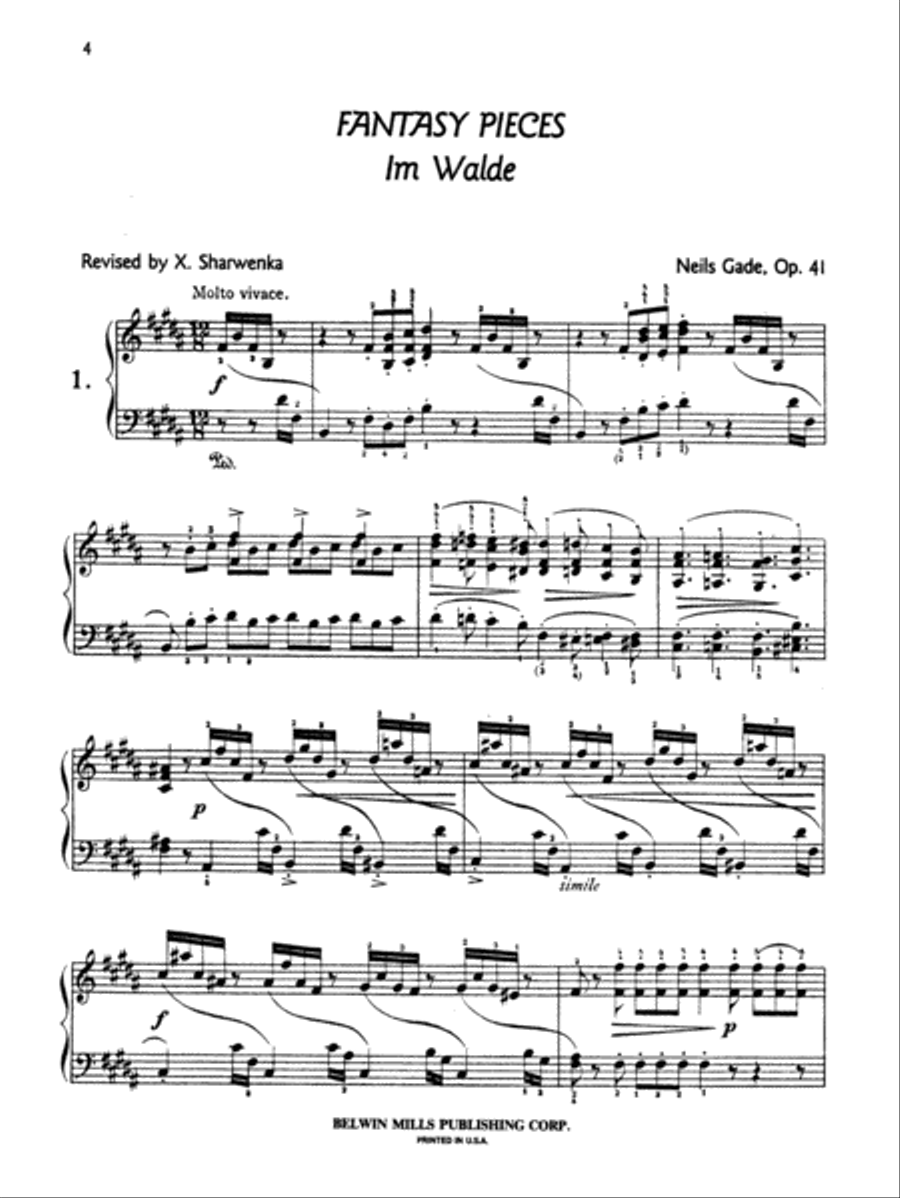 Fantasy Pieces, Op. 41 Fantasy Pieces, Op. 41 Small Ensemble scores gallery preview page 5