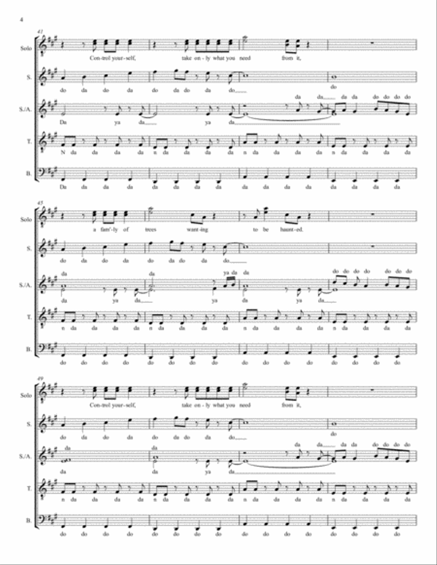 Kids 4-Part scores gallery preview page 4