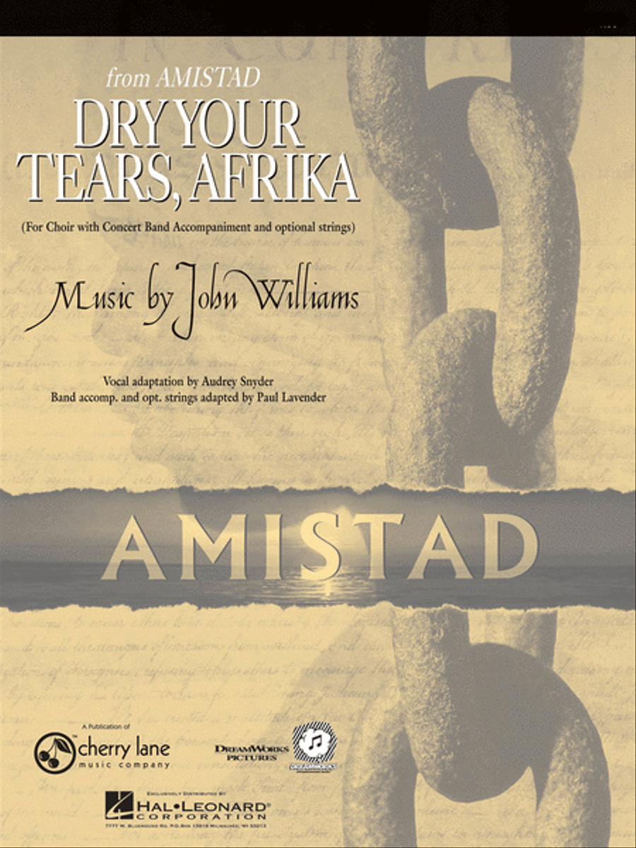 Dry Your Tears, Afrika (from Amistad) Concert Band scores gallery preview page 1