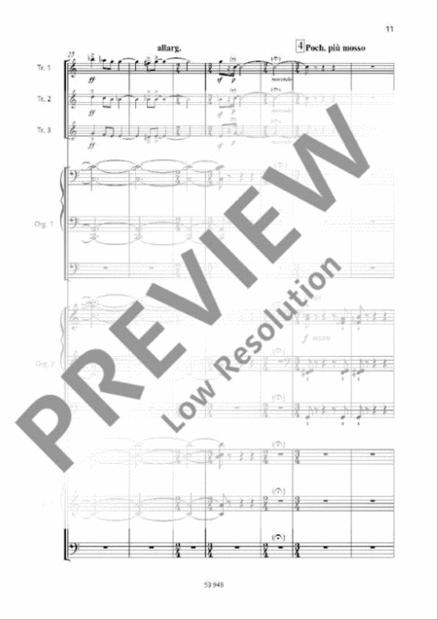 Dies irae Trumpet Trio scores gallery preview page 6