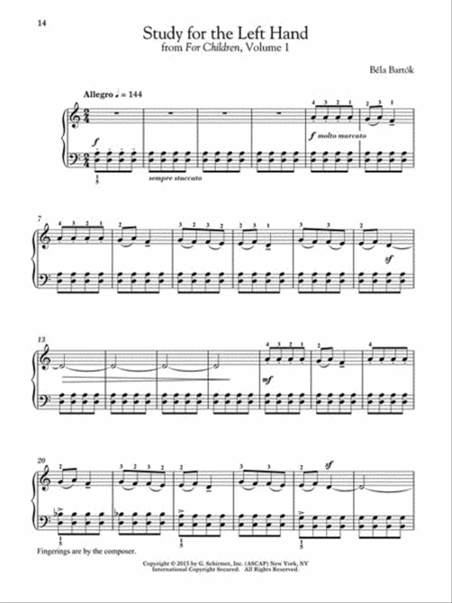 The 20th Century – Early Intermediate Level Piano Solo scores gallery preview page 8