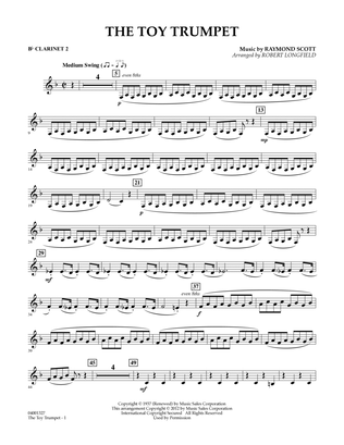 Toy Trumpet (Trumpet Solo & Section Feature) - Bb Clarinet 2