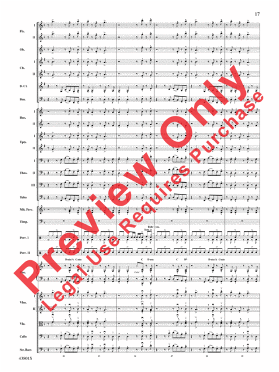 Bruno Mars' Greatest Hits Full Orchestra scores gallery preview page 18