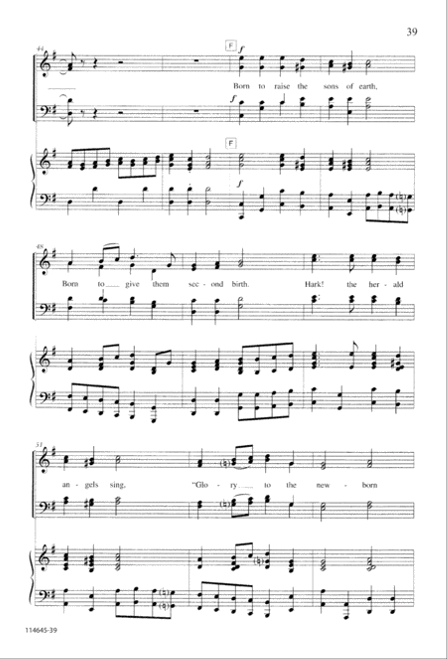 The Newborn King The Newborn King 4-Part scores gallery preview page 47