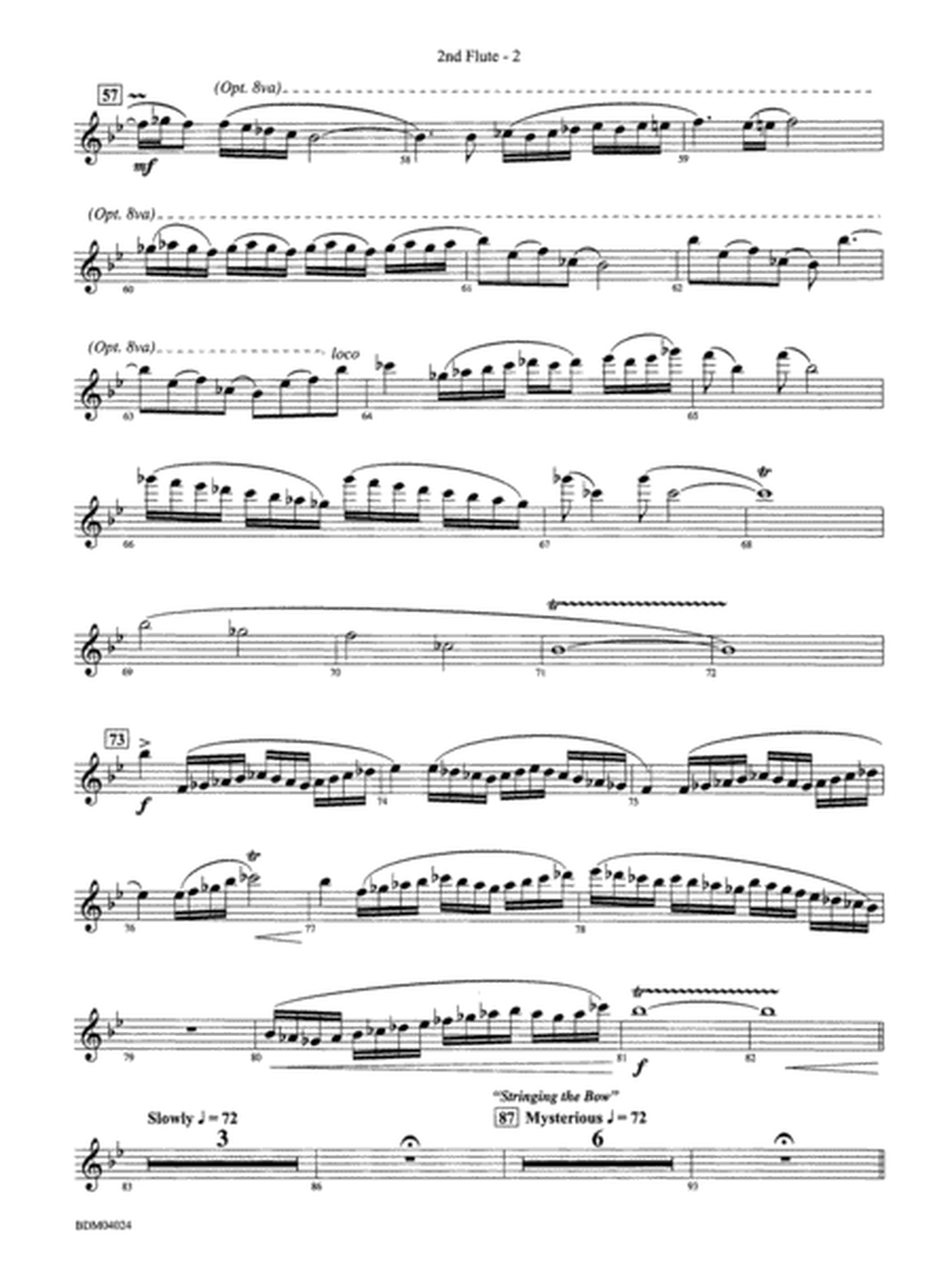 Ithaca (from The Odyssey (Symphony No. 2)): 2nd Flute