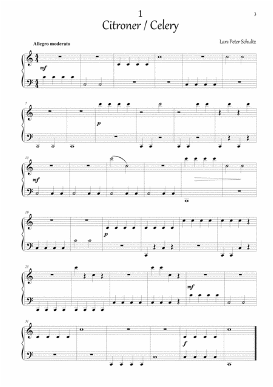 Vitaminer / Vitamins Piano Method scores gallery preview page 3