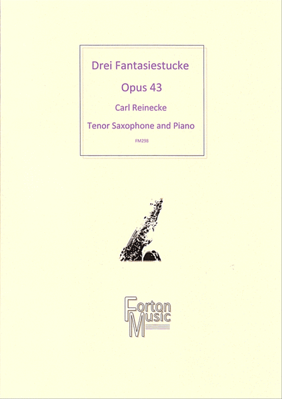 Drei Fantasiestucke Drei Fantasiestucke Tenor Saxophone scores gallery preview page 1