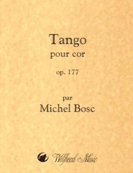 Michel Bosc : Tango pour cor