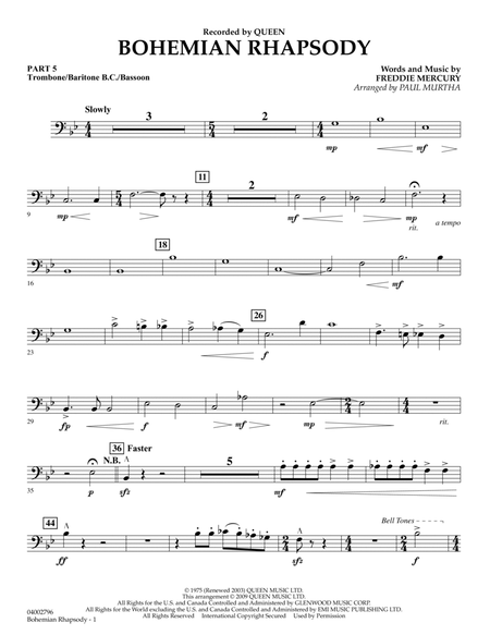 Bohemian Rhapsody - Pt.5 - Trombone/Bar. B.C./Bsn.