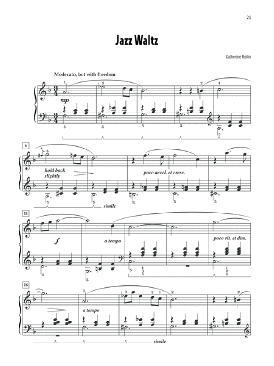 Catherine Rollin's Favorite Solos, Book 2 Piano Solo scores gallery preview page 5